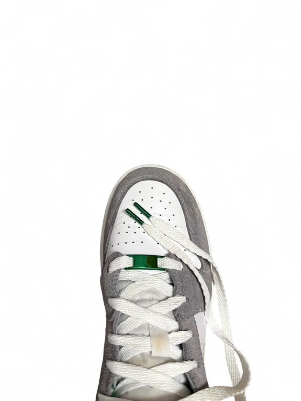 Nike Air Jordan 1 Mid SE in Green/Gray